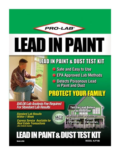 Pro-Lab Lead in Paint & Dust Test Kit LP106