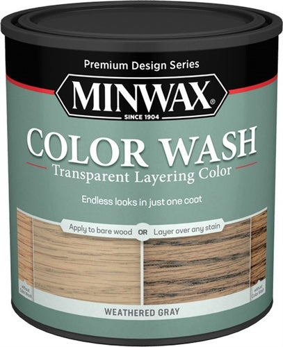 Minwax Color Wash Transparent Layering Color Quart Weathered Gray
