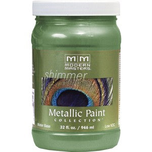 Modern Masters Designer Color ME434 Mystical Green Quart
