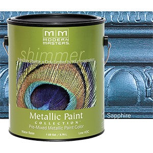 Modern Masters Designer Color ME655 Sapphire Gallon