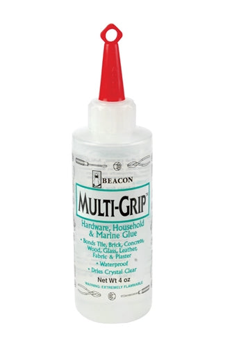 Beacon Adhesives Multi-Grip Hardware, Household & Marine Glue 4 Oz MG4D