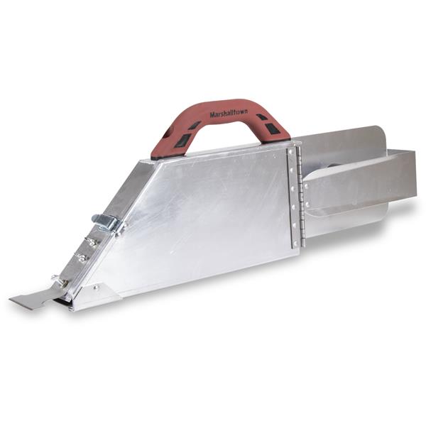 Marshalltown TapeShooter Drywall Taper close up image highlighting the blade and handle.