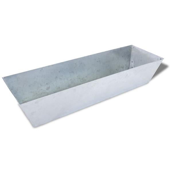 QLT by Marshalltown 12" Galvanized Steel Mud Pan MP656