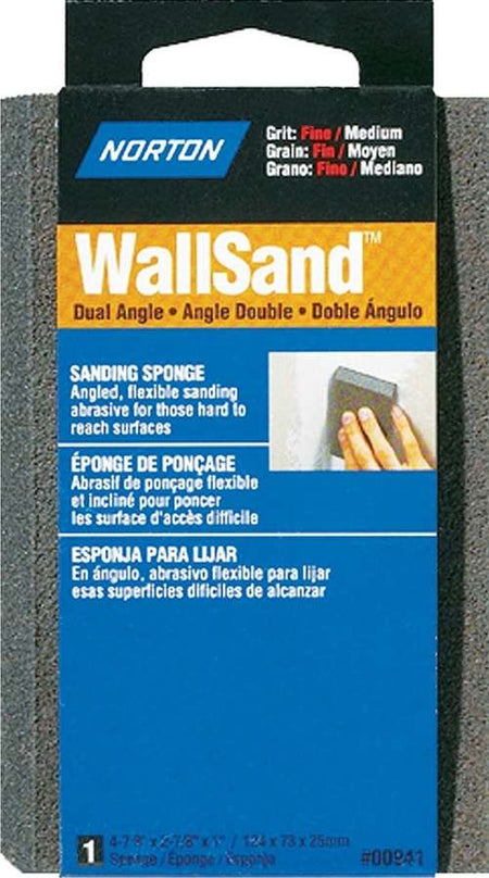 Norton WallSand Dual Angle Sanding Sponge 00941