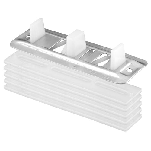 Prime-Line Sliding Closet Door Floor Guide Carpet Riser - Universal Design N 6661