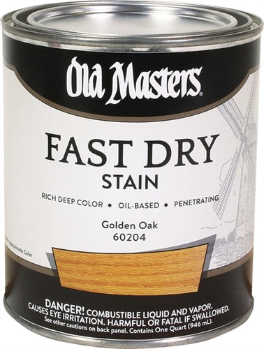 Old Masters Professional Fast Dry Wood Stain Quart Golden Oak