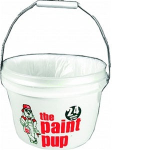 Dripless 5 Qt Paint Pup with Liners P-D-01-W