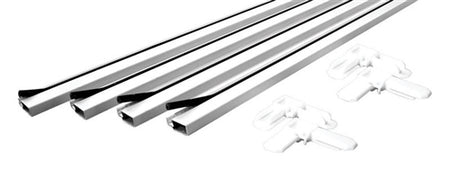 Prime-Line 3/4 Inch x 5/16 Inch x 36 inches (3 feet) White Screen Frame Kit PL 7812