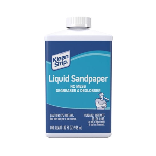Klean Strip Liquid Sandpaper Water-Based Sander Deglosser Quart QKLS285
