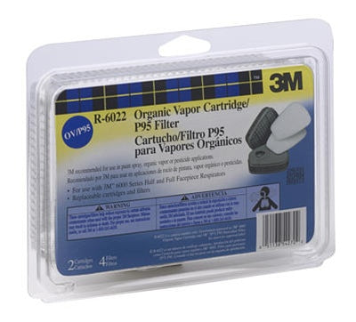 3M Organic Vapor Cartridge/Particulate P95 Filter