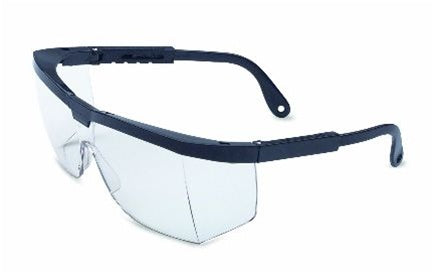 Sperian Protection Black Frame Clear Lens Traditional Style Safety Glasses RWS-51003