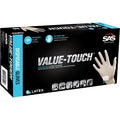 SAS Value-Touch Latex Powdered Disposable Gloves