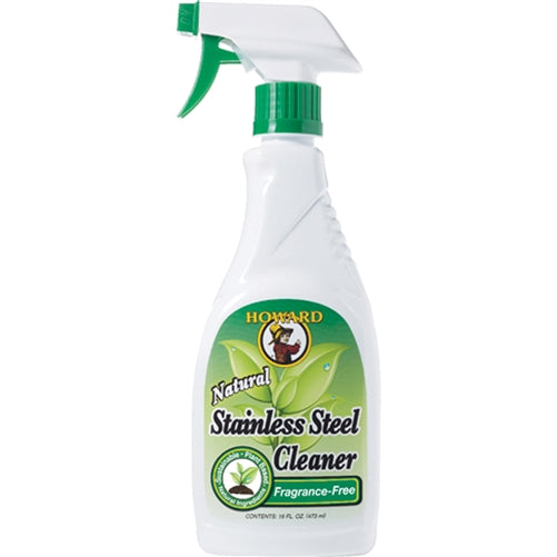 Howard 16 Oz Natural Stainless Steel Cleaner SS0016