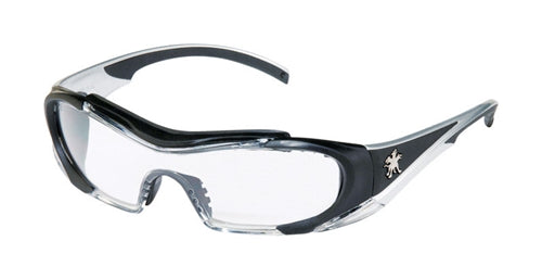 Safety Works Hellion Anti-Fog Safety Glasses Clear Lens Black Frame SWHL110AF