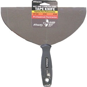 Allway Tools 10" Taping Knife Soft Grip Handle Hammer End w/Screwdriver Bit SX10F