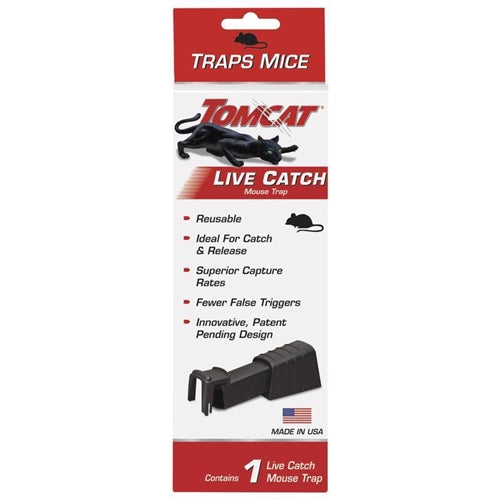 Tomcat Small Live Catch Mouse Trap 0362010