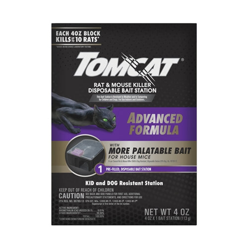 Tomcat Advanced Bait Station & Blocks for Rats 0373905