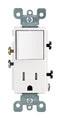 Leviton Decora 15 Amp 125V Combination Switch/Outlet 5-15 R T5625