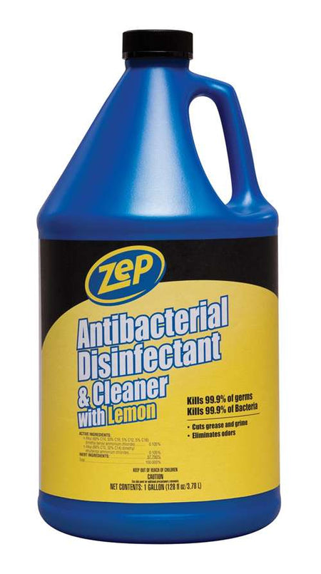 Zep 128 Oz Antibacterial Disinfectant & Cleaner ZUBAC128